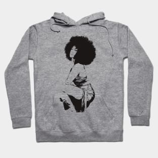 Black beautiful afro girl Hoodie